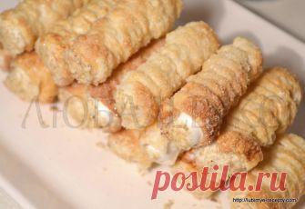 Трубочки с кремом | 4vkusa.ru