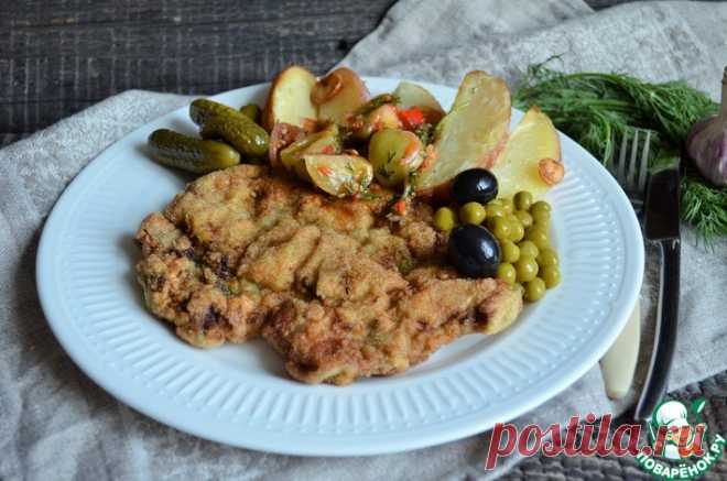 Отбивные в чесночно-укропном маринаде Кулинарный рецепт