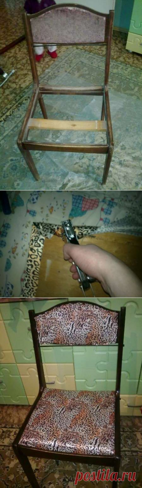 Реставрация старого стула