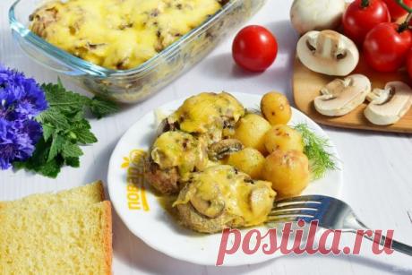 Тефтели в грибном соусе под сыром - пошаговый рецепт с фото на Повар.ру