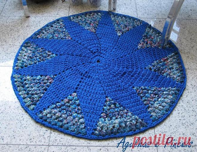 Коврик из ткани. Коврик из ткани своими руками. | Все о рукоделии: схемы, мастер классы, идеи на сайте labhousehold.com