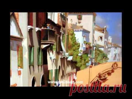 Технология живописи старых мастеров. Technique Oil Painting of old masters multilayered painting. - YouTube