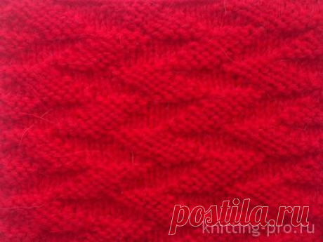 Узор &quot;Летящие гуси&quot; - knitting-pro.ru - От азов к мастерству