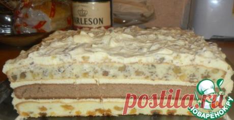 Крем для торта "Генерал" Кулинарный рецепт