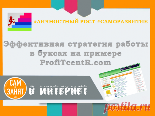 Эффективная стратегия работы в буксах на примере ProfiTcentR.com | САМоЗАНЯТый в Интернет | Яндекс Дзен