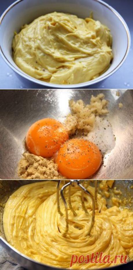 Чесночный майонез - рецепт с фотографиями