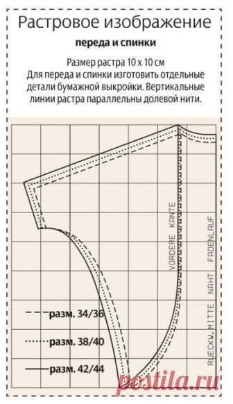 Как сшить модный кардиган, выкройка.