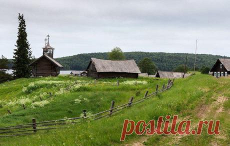 Русский Север, Кенозерье, деревня Зехново. / Удивительное искусство