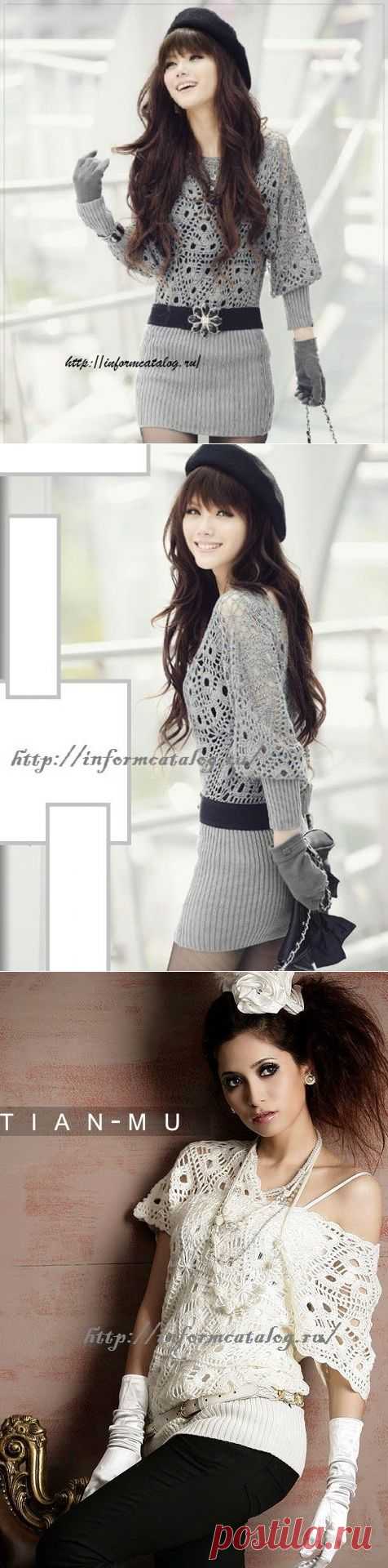 Ажурная Туника- Платье | Ниточка