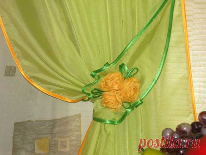 Прихваты для штор канзаши