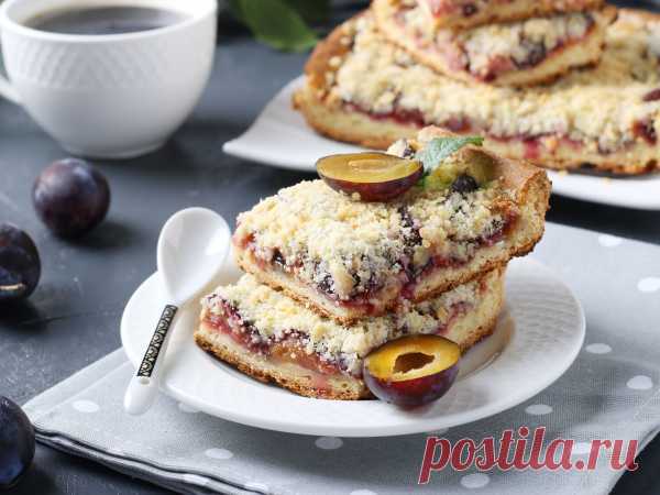 Немецкий пирог со сливами и штрейзелем — рецепт с фото пошагово. Как приготовить немецкий сливовый пирог со штрейзелем?