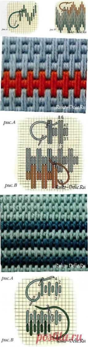 Вышивка барджелло (Bargello)