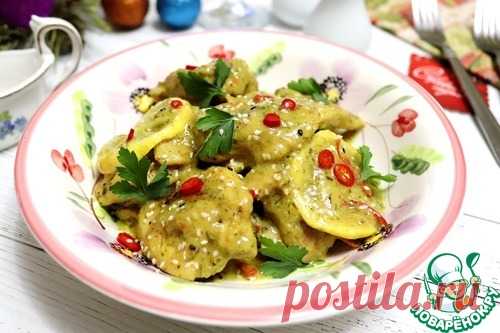 Куриные бёдра в горчично-лимонном соусе – кулинарный рецепт