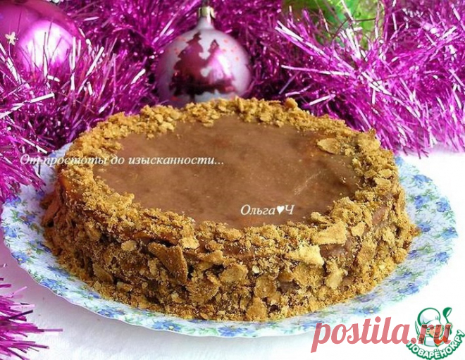 Постный шоколадный торт а-ля 