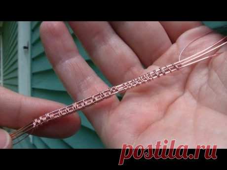 3 Base Wire Weaving Patterns (Wire Wrapping Tutorial)