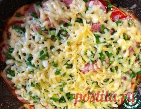 Пирог мясной "10 минут" – кулинарный рецепт