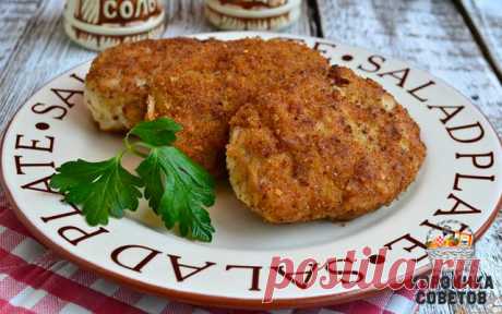 Куриные котлеты с овсяными хлопьями