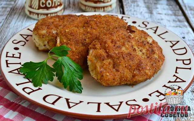 Куриные котлеты с овсяными хлопьями