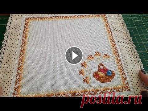 Пасхальная вышивка от Риолис. Как можно оформить салфетку. В этом видео я рассказываю о вышивке и оформлении салфетки по набору от Риолис. Обзор набора и готовая работа. Пасхальная вышивка. Как можно оформить ...