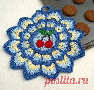 ПРИХВАТКА "ВИШЕНКА" КРЮЧКОМ.