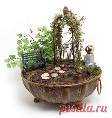 МИНИАТЮРНЫЕ САДИКИ | Самоцветик