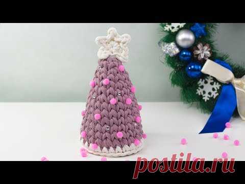Мастер-класс по вязанию Новогодней елочки