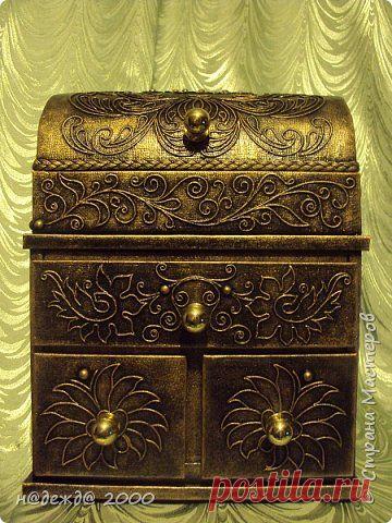 Шкатулка-сундук-комод. | Страна Мастеров
