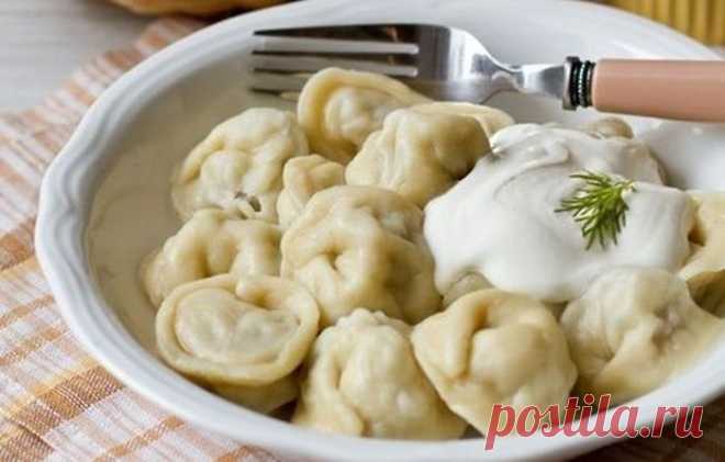 Домашние пельмени со свининой