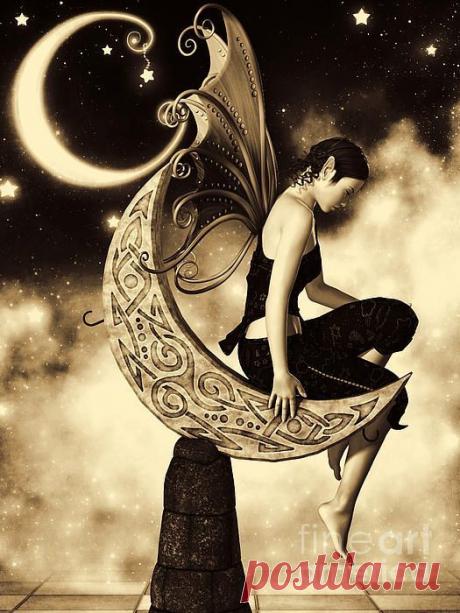 на месяце...