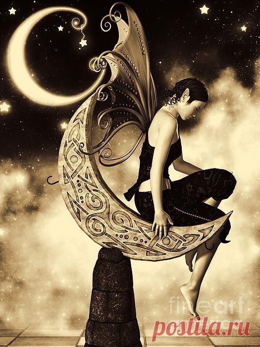 на месяце...