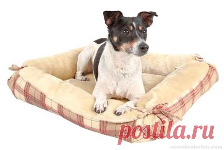 Лежанка для собаки своими руками