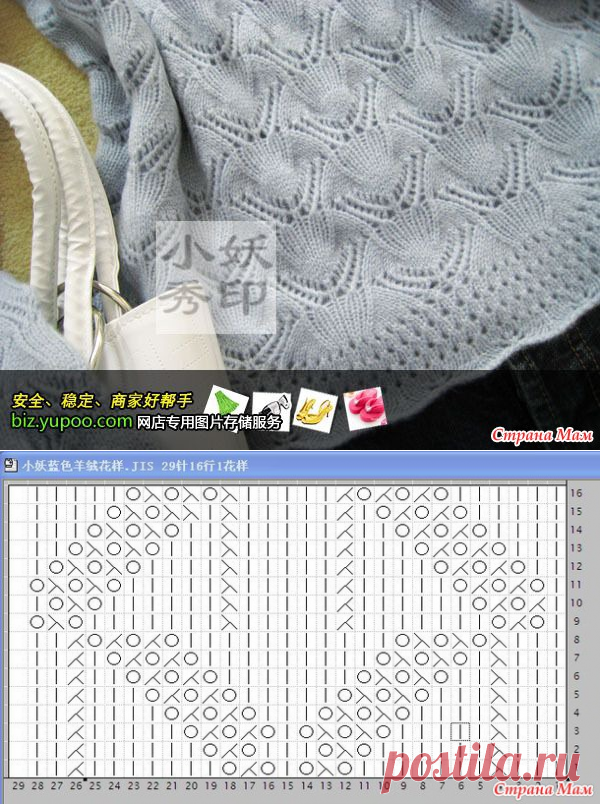 Узор спицами - Вязание - Страна Мам