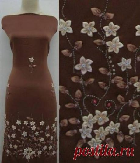 Декор платьев лентами. Невероятные идеи — Сделай сам, идеи для творчества - DIY Ideas