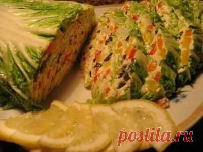 Закуска "Пекинская мозаика" - просто, красиво и очень вкусно! | Банк кулинарных рецептов