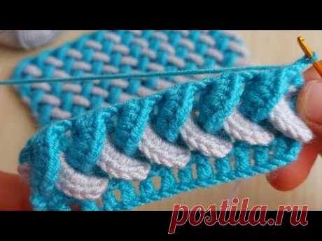 How to Crochet Knitting -  cok kolay cok guzel yelek battaniye  örgü modeline bayılacaksınız