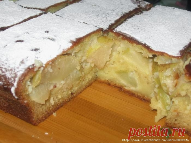 Ну очень яблочный пирог! Легкий и необыкновенно вкусный!