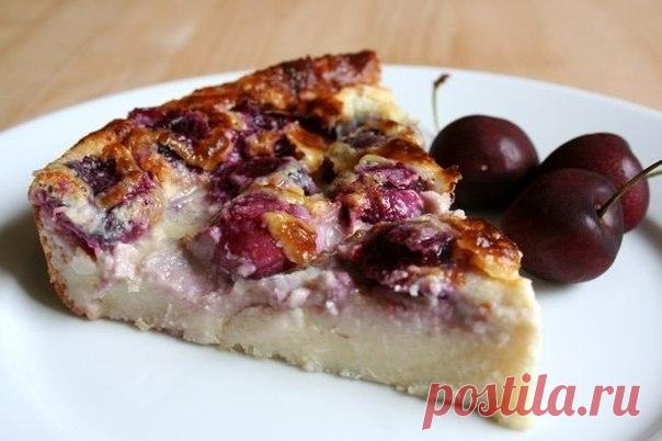 ТВОРОЖНО БАНАНОВЫЙ ПИРОГ С ВИШНЕЙ / Необычные увлечения