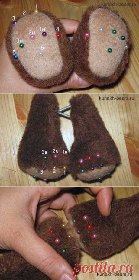 Авторские игрушки Кунах Ирины - Объёмные пальчики.