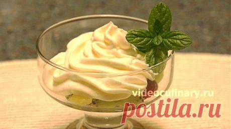 Крем дипломат (Сливочный заварной крем.) - Видеокулинария.рф - видео-рецепты Бабушки Эммы