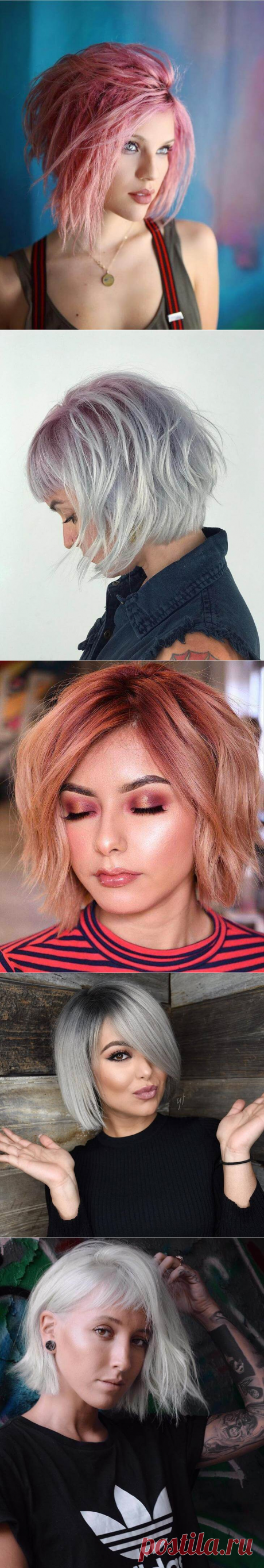 22 варианта стрижки Короткий Боб, которые женщины просто обязаны попробовать в 2020 | В темпі життя