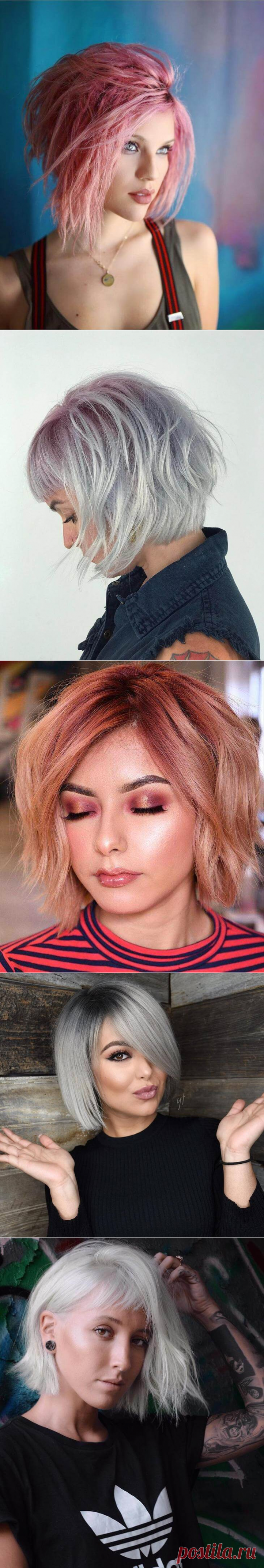 22 варианта стрижки Короткий Боб, которые женщины просто обязаны попробовать в 2020 | В темпі життя