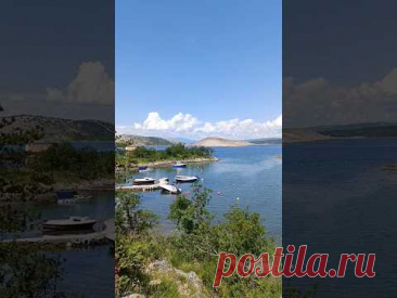 остров, море и новая тропа #хорватия #croatia #берег