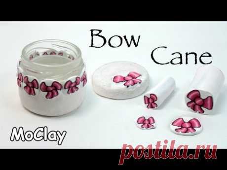 DIY Mini bow cane decoration