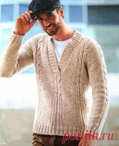 Men's Hand Knit Sweater 200B – KnitWearMasters