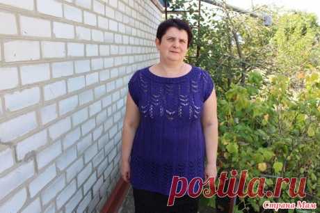 Туники спицами одним узором - Вязание - Страна Мам