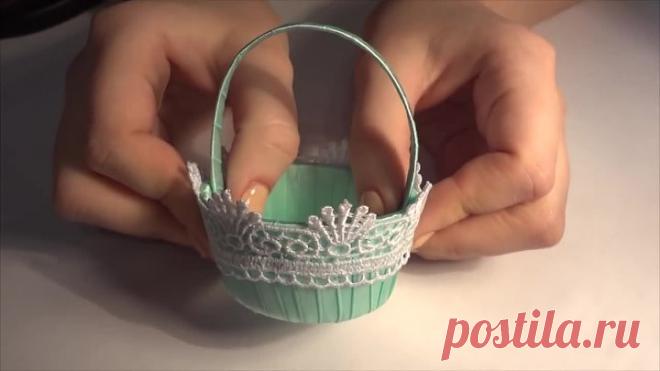 Пасхальные корзинки своими руками