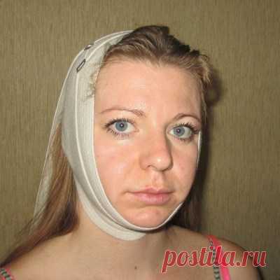 Французская повязка красоты, для подтяжки лица | Правила здоровья и долголетия