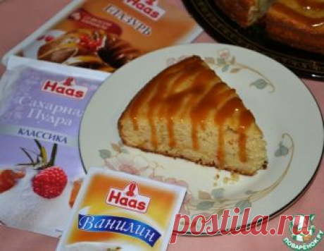 Грушевый пирог "Медовая карамель" – кулинарный рецепт