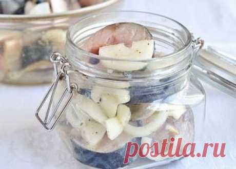 Скумбрия маринованная