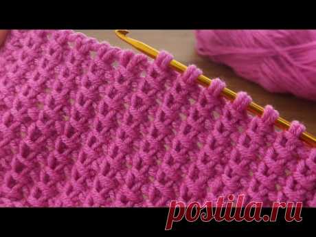 Wow 💯Amazing👌 * Super Easy Tunisian Crochet Baby Blanket For Beginners online Tutorial * #Tunisian